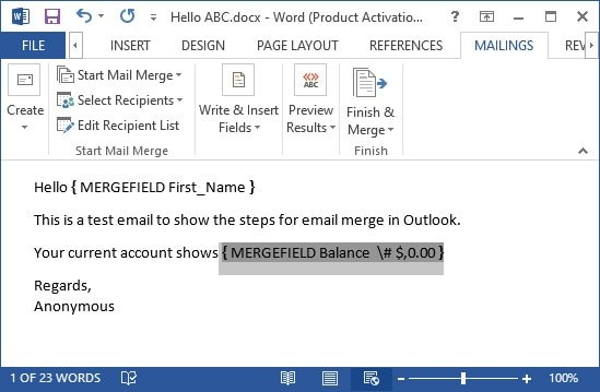 ¿Cómo enviar fusiones en Outlook? - 31 - septiembre 12, 2022
