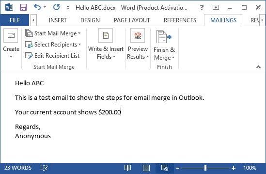 ¿Cómo enviar fusiones en Outlook? - 33 - septiembre 12, 2022