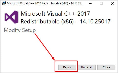 La fijación de MSVCP140.dll no se encontró en Windows - 9 - septiembre 12, 2022