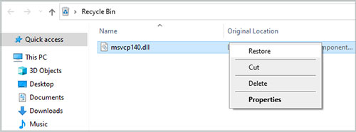 La fijación de MSVCP140.dll no se encontró en Windows - 15 - septiembre 12, 2022