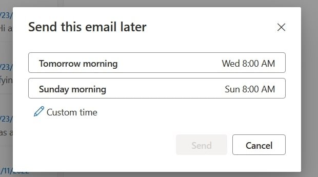 ¿Cómo programar un correo electrónico en Outlook? - 9 - septiembre 13, 2022