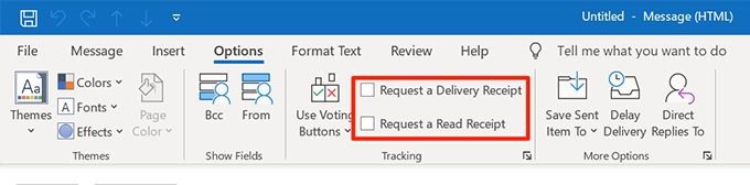 Cómo configurar los recibos de lectura en Outlook - 7 - septiembre 1, 2022