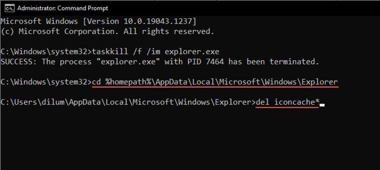 Cómo arreglar los iconos en blanco en Windows 10 - 13 - septiembre 5, 2022