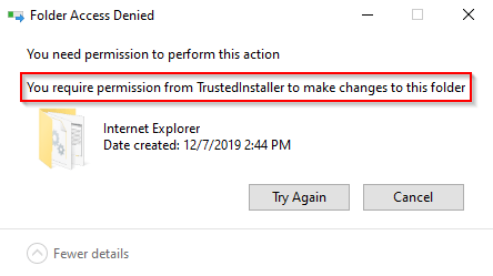TrustedInstaller permisos: cómo agregar, eliminar o cambiar los archivos del sistema - 7 - septiembre 7, 2022