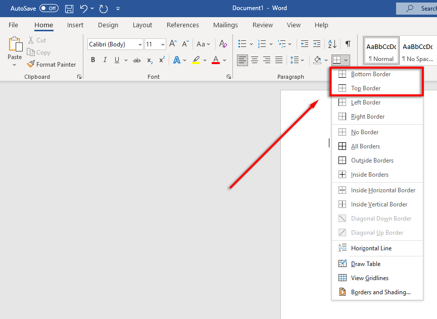 Cómo insertar una línea horizontal en Microsoft Word - 31 - septiembre 8, 2022