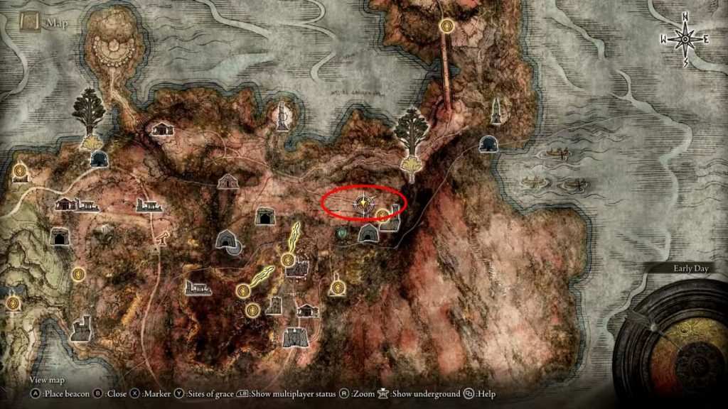 Elden Ring: cada hechicería y encantamiento legendario - ubicación + mapa - 11 - agosto 26, 2022