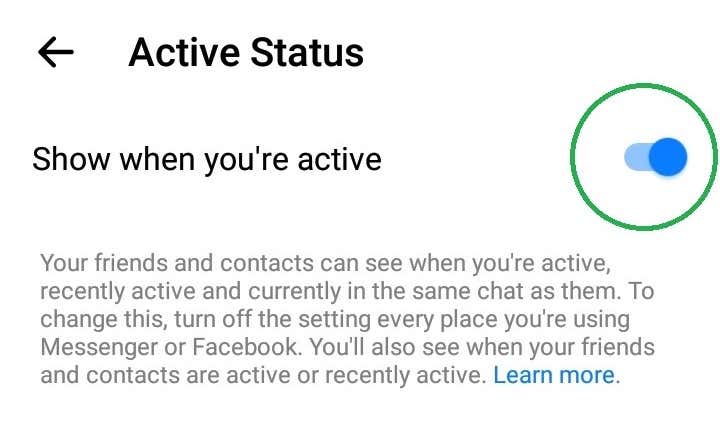 Cómo desactivar el estado activo en Facebook para aparecer fuera de línea - 15 - septiembre 11, 2022