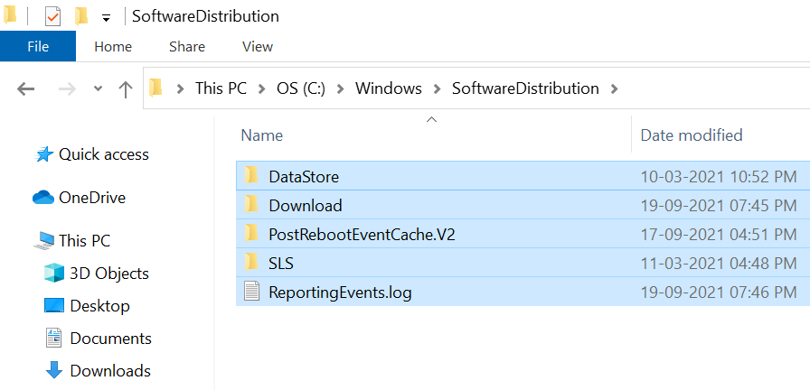 Cómo arreglar el error "No pudimos completar las actualizaciones" en Windows - 29 - septiembre 13, 2022
