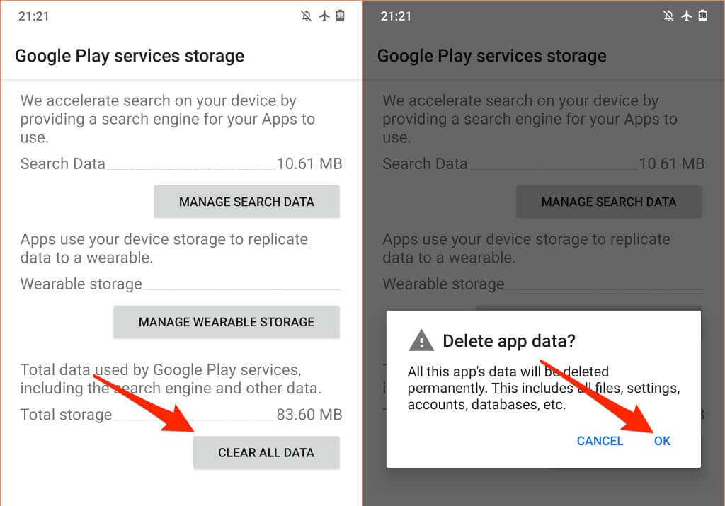 Corregido: Google Play Services Drenaje de la batería en Android - 21 - septiembre 23, 2022