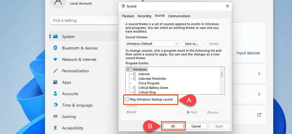Cómo cambiar o deshabilitar el sonido de inicio de Windows 11 - 7 - septiembre 27, 2022