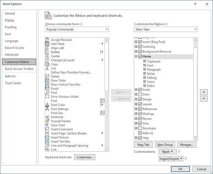 Cómo personalizar la cinta de Microsoft Office - 11 - septiembre 27, 2022