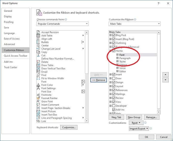 Cómo personalizar la cinta de Microsoft Office - 23 - septiembre 27, 2022
