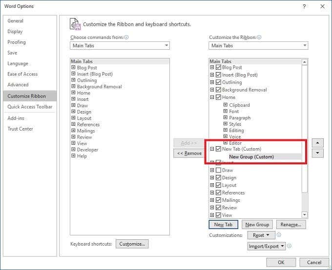 Cómo personalizar la cinta de Microsoft Office - 29 - septiembre 27, 2022