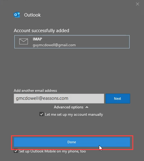 Cómo configurar la configuración de Gmail IMAP en Outlook - 29 - septiembre 29, 2022