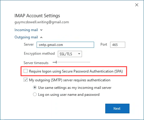 Cómo configurar la configuración de Gmail IMAP en Outlook - 39 - septiembre 29, 2022