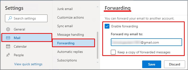 ¿Cómo reenviar correos electrónicos desde Outlook? - 15 - septiembre 14, 2022