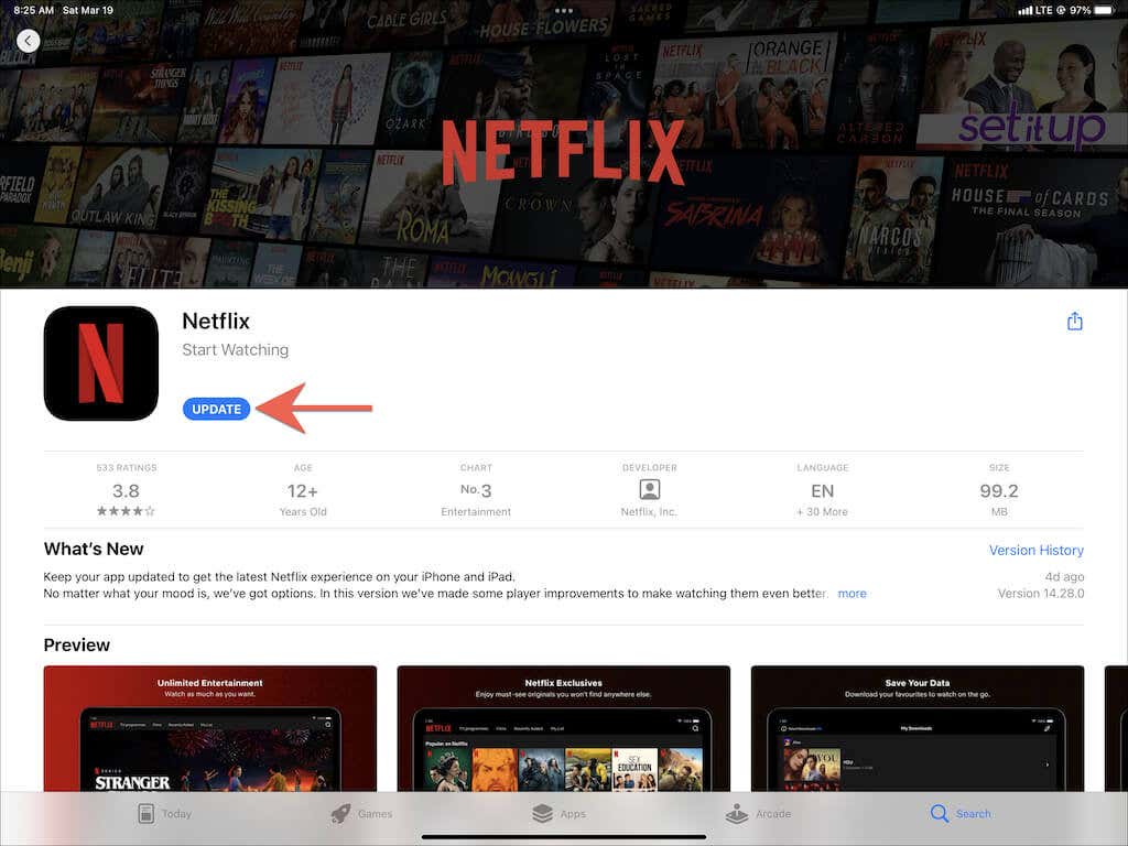 ¿Netflix no se descarga en iPhone y iPad? Prueba estas 15 correcciones - 27 - septiembre 20, 2022