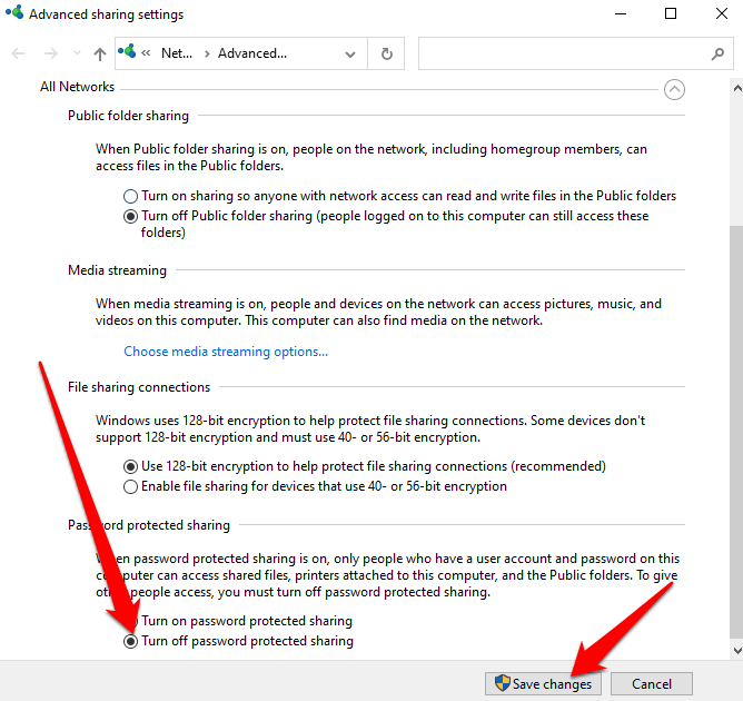 Se corrigió no puede acceder o ver la carpeta compartida desde una PC con Windows 10 - 27 - septiembre 22, 2022