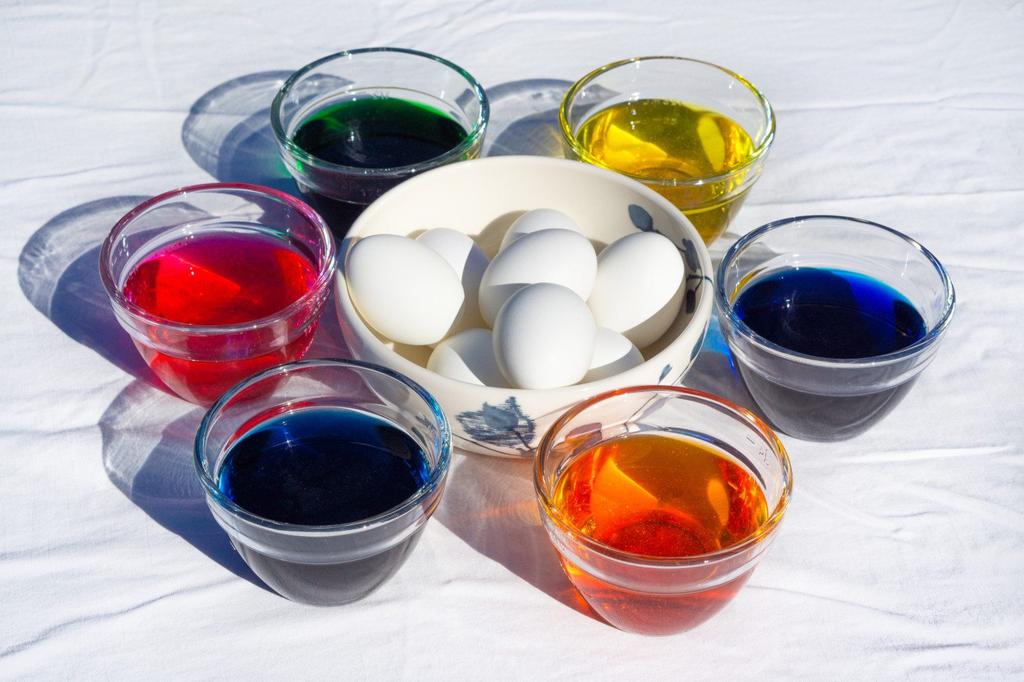 La tabla de teñido de huevos de Pascua muestra cada color - 5 - septiembre 24, 2022