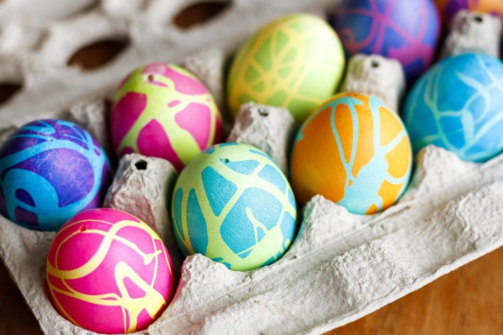 La tabla de teñido de huevos de Pascua muestra cada color - 11 - septiembre 24, 2022