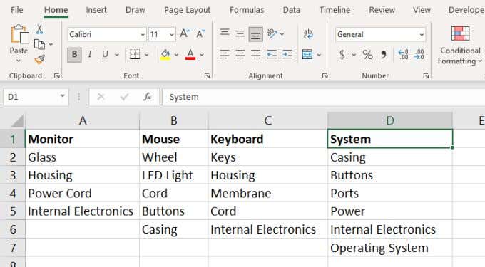 ¿Cómo crear múltiples listas desplegables vinculadas en Excel? - 9 - septiembre 29, 2022