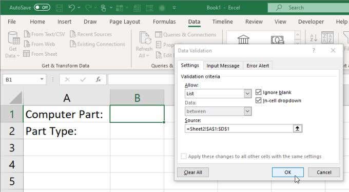 ¿Cómo crear múltiples listas desplegables vinculadas en Excel? - 23 - septiembre 29, 2022
