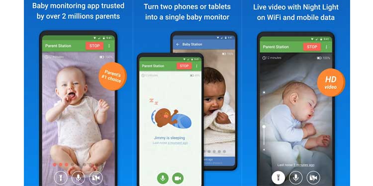 Use el teléfono como monitor de bebé (5 mejores aplicaciones para iOS y Android) - 15 - octubre 9, 2022