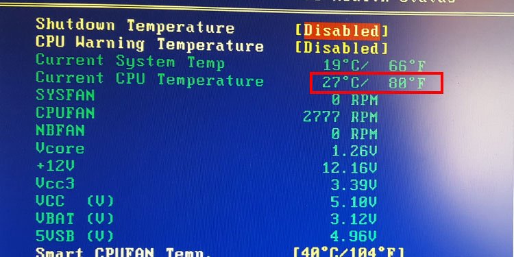 ¿Cómo verificar la temperatura de la CPU Windows 11? - 7 - octubre 15, 2022