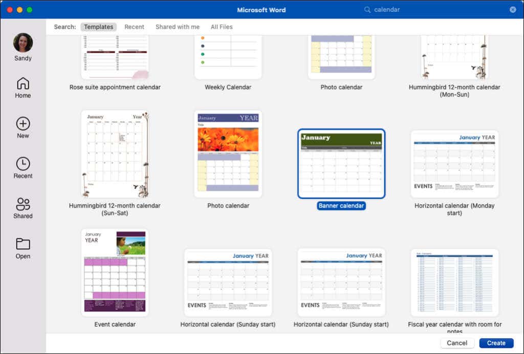 ¿Cómo hacer un calendario simple en Microsoft Word? - 19 - octubre 20, 2022