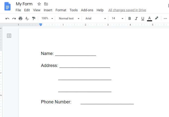 ¿Cómo hacer un formulario de Google Docs más relleno con tablas? - 7 - octubre 24, 2022