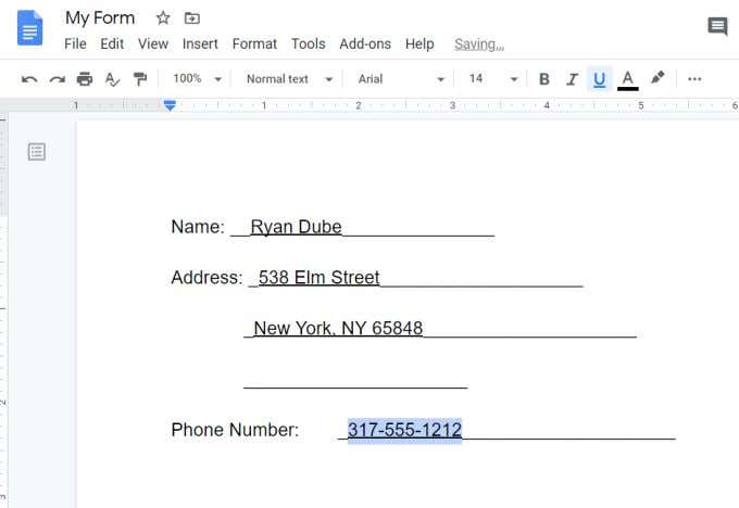 ¿Cómo hacer un formulario de Google Docs más relleno con tablas? - 11 - octubre 24, 2022