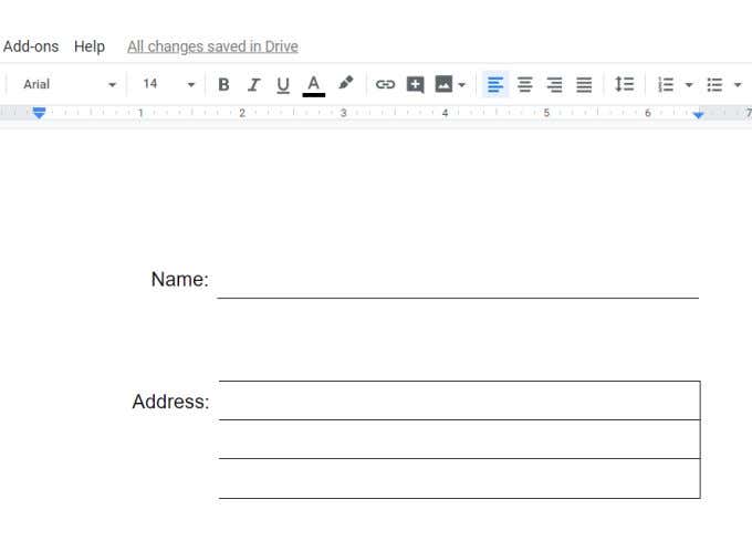 ¿Cómo hacer un formulario de Google Docs más relleno con tablas? - 27 - octubre 24, 2022