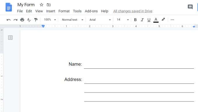 ¿Cómo hacer un formulario de Google Docs más relleno con tablas? - 29 - octubre 24, 2022
