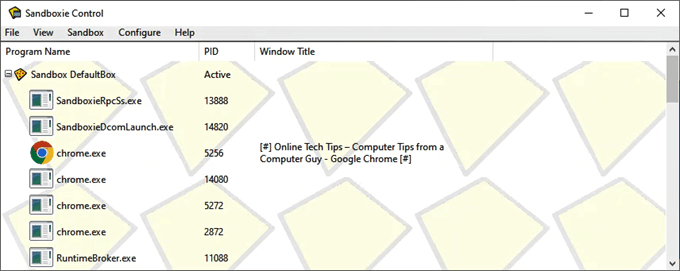 Cómo configurar y usar un Sandbox de navegador en Windows - 17 - octubre 14, 2022