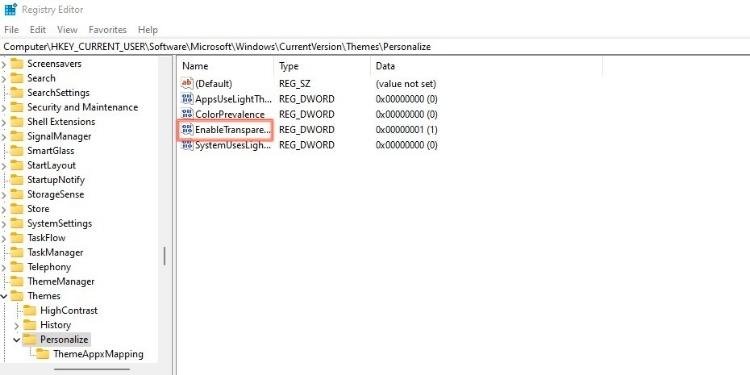 Cómo hacer que su barra de tareas sea transparente en Windows 11 - 15 - octubre 16, 2022