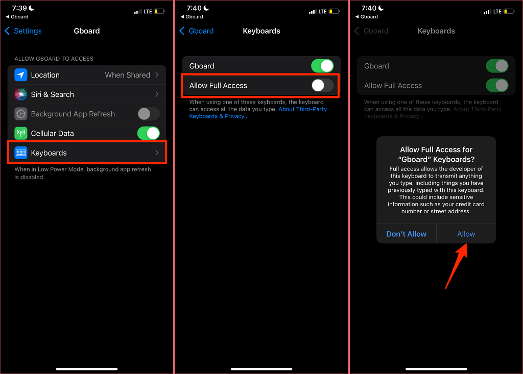 9 Formas de corregir Gboard han dejado de funcionar el error en iPhone y Android - 23 - octubre 29, 2022