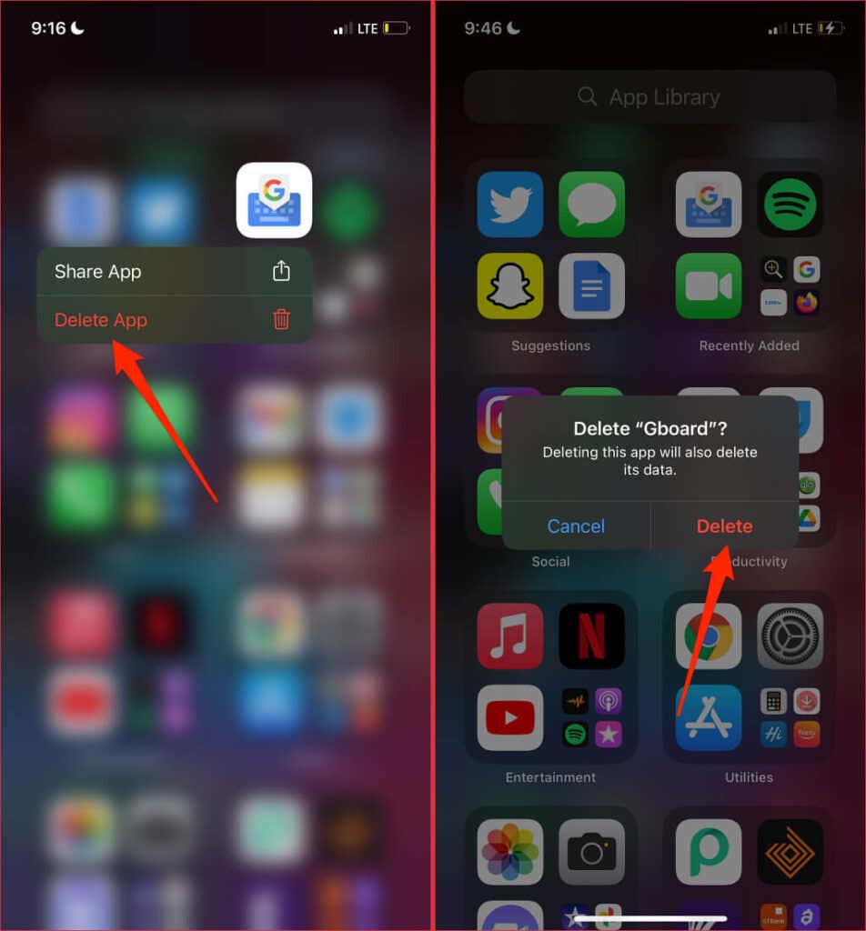 9 Formas de corregir Gboard han dejado de funcionar el error en iPhone y Android - 31 - octubre 29, 2022