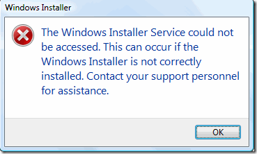 error "no se puede acceder al servicio de instalador de Windows" - 7 - noviembre 21, 2022