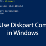 ¿Cómo usar la utilidad DISKPART en Windows?