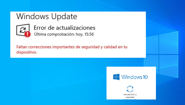 ¿Obtener "a su dispositivo le falta importantes soluciones de seguridad y calidad" en Windows 10? - 227 - agosto 31, 2022
