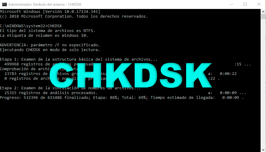 Corrige los errores del sistema Window (CHKDSK) - 63 - octubre 1, 2022