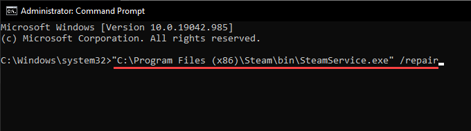 Cómo corregir un error de servicio de Steam - 15 - noviembre 14, 2022