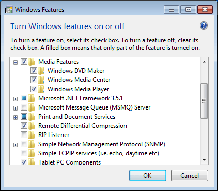 Desinstalar Windows Media Player de Windows 7 - 11 - noviembre 30, 2022