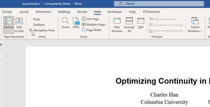 ¿Cómo reorganizar las páginas en Word en Windows? - 11 - noviembre 23, 2022