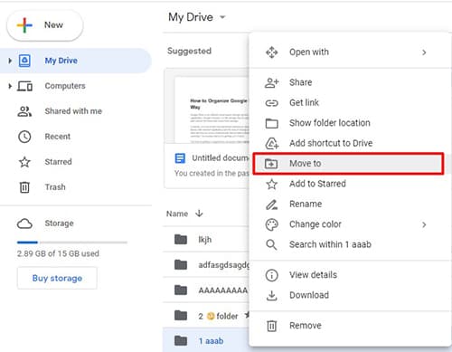 Cómo organizar Google Drive de la mejor manera - 9 - noviembre 16, 2022
