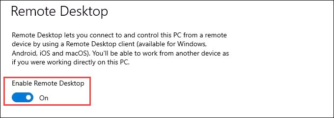 ¿Cómo usar el escritorio remoto en Windows 10? - 7 - noviembre 29, 2022