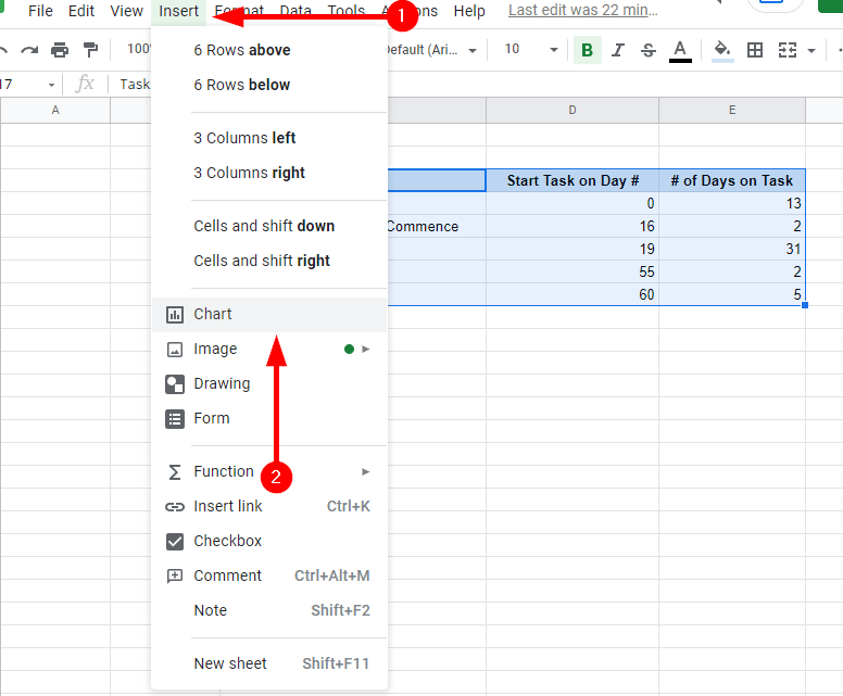 ¿Cómo agregar una tabla Gantt en Google Docs? - 15 - noviembre 29, 2022