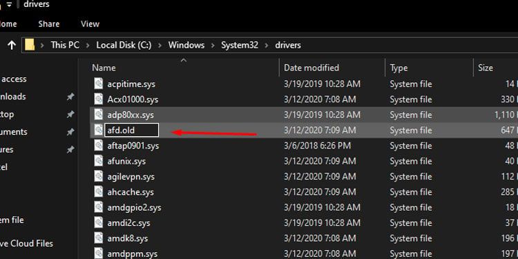 Excepción del hilo del sistema no se maneja en Windows - 37 - noviembre 21, 2022