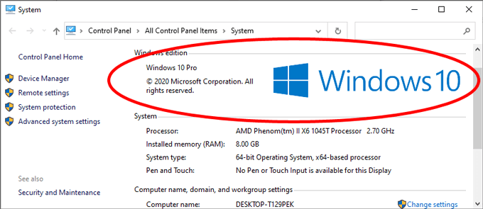 ¿Cómo saber qué versión de Windows ha instalado? - 13 - diciembre 15, 2022