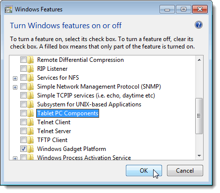 Habilitar y deshabilitar las funciones de Windows - 17 - diciembre 13, 2022